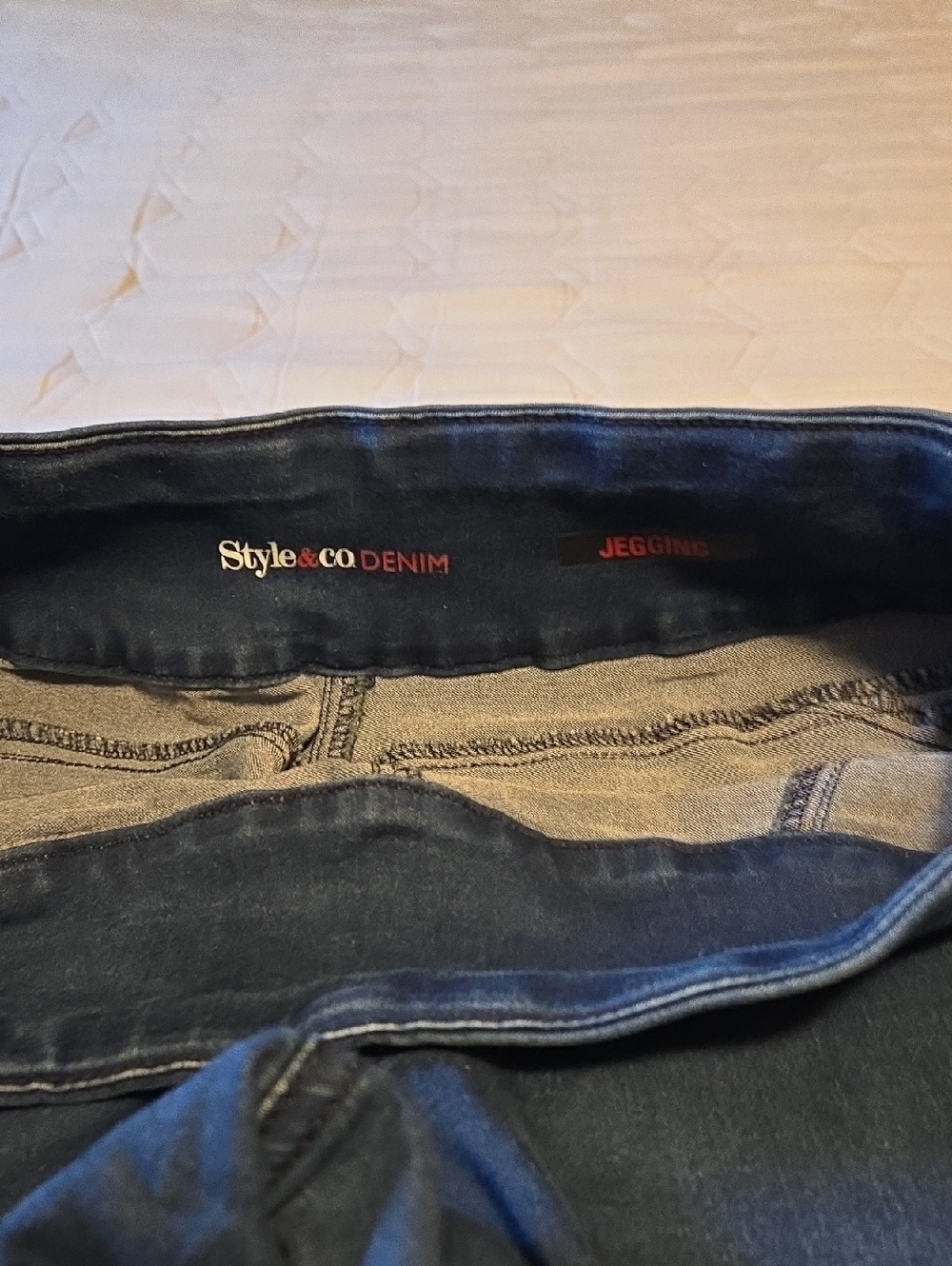 Style & Co. Men's Dark Blue Denim Jeggings